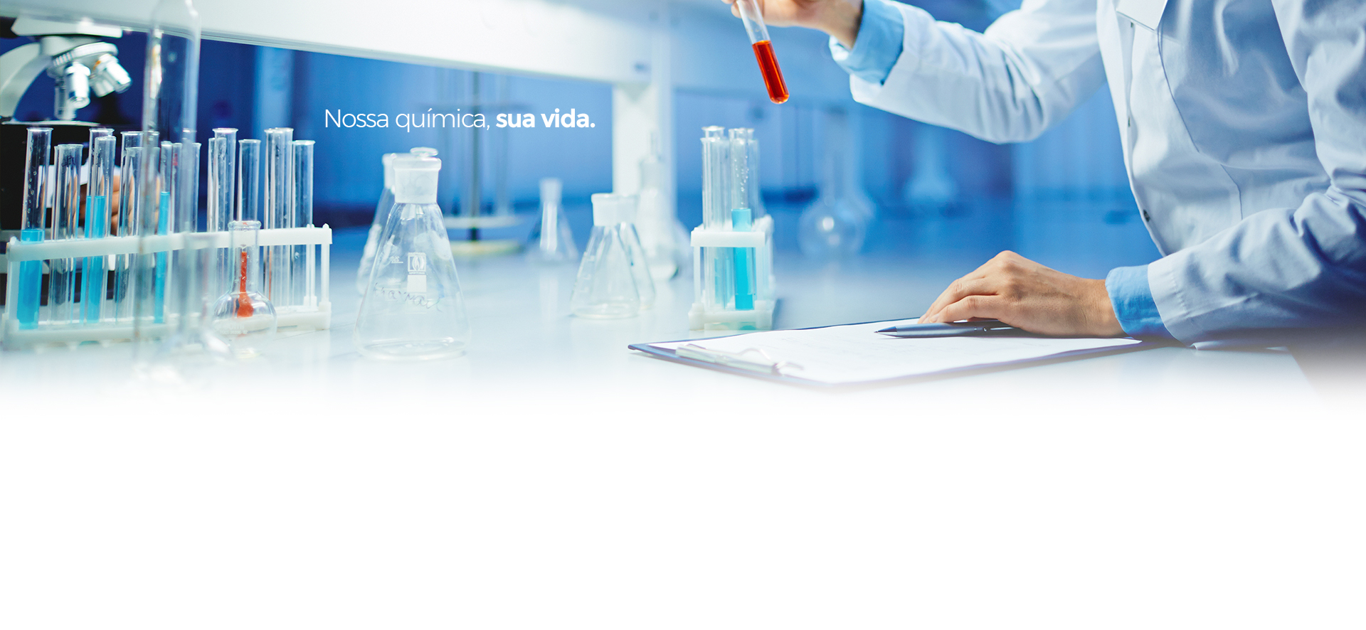 Nossa química, sua vida